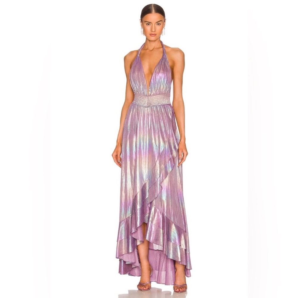 Retrofete Calico Dress in Lilac
